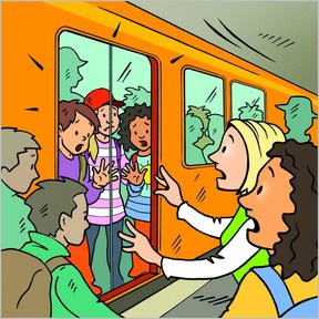 Bildkarte U-Bahn 4