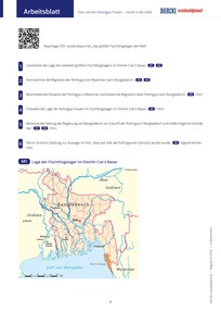 Produktabbildung zu Arbeitsmaterialien: Das Leid der Rohingya-Frauen - Flucht in  die Hölle - Diercke x auslandsjournal - Einheit 7