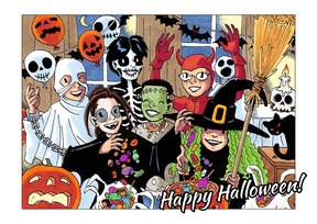 Postkarte "Halloween"