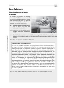 Produktabbildung zu Beas Beinbruch - Einen Unfallbericht verfassen