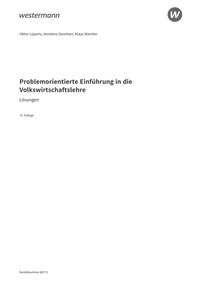 Probeseiten Problemorientierte Einführung in die Volkswirtschaftslehre - Lösungen 10. Auflage 2024