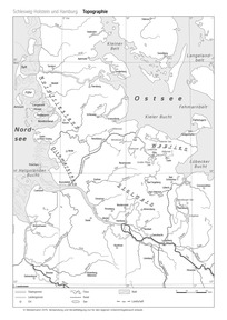 Produktabbildung zu Schleswig-Holstein (Topographie)