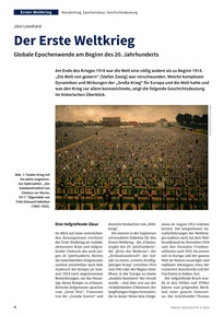 Produktabbildung zu Der Erste Weltkrieg - Globale Epochenwende am Beginn des 20. Jahrhunderts