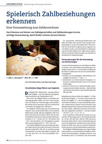 Produktabbildung zu Spielerisch Zahlbeziehungen erkennen - Eine Voraussetzung zum Zahlenrechnen
