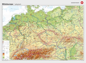 Mitteleuropa - physisch