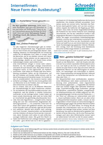Produktabbildung zu Internetfirmen: Neue Form der Ausbeutung? - - Wirtschaft ab Klasse 9