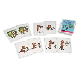 Spiel «das isses! - Präsens/Perfekt»: Kartenset zum Verständnis grammatischer Strukturen.