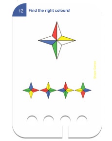 Formenrätsel. Beispielkarte 2