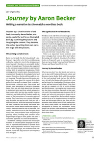 Produktabbildung zu Journey by Aaron Becker - Writing a narrative text to match a wordless book