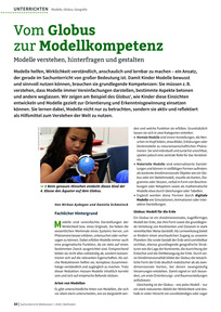 Produktabbildung zu Vom Globus zur Modellkompetenz - Modelle verstehen, hinterfragen und gestalten
