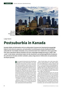 Produktabbildung zu Postsuburbia in Kanada