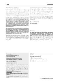 Produktabbildung zu Trump-Berichterstattung - Ausgabe 01-2026