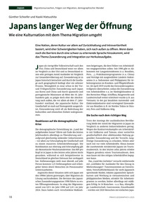 Produktabbildung zu Japans langer Weg der Öffnung - Wie eine Kulturnation mit dem Thema Migration umgeht