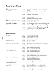 Inhaltsverzeichnis 3/5 - Förder-Kopiervorlagen 5: Texte schreiben