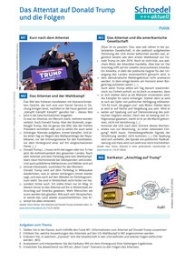 Produktabbildung zu Das Attentat auf Donald Trump und die Folgen - - Politik ab Klasse 9