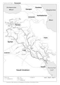 Produktabbildung zu Euphrat und Tigris - Flusssystem