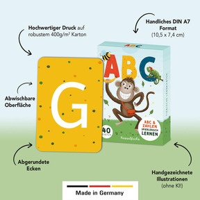 Hochwertige Karten zum Lernen, Entdecken und Spielen.