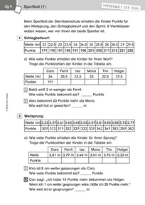 Produktabbildung zu Themenwelt der Zahl: Sportfest - Kopiervorlagen - Monatsspecial Juni 2019