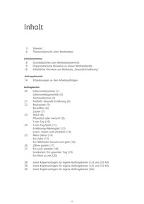 Inhaltsverzeichnis Seite 1
