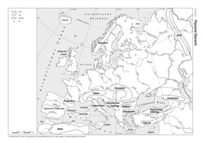 Produktabbildung zu Europa - Physische Übersicht