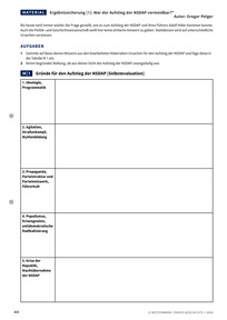 Produktabbildung zu War der Aufstieg der NSDAP vermeidbar? Wie sahen die Zeitgenossen den NSDAP-Aufstieg? - Ergebniszusammenfassung