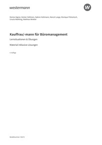Probeseiten Kaufmann/Kauffrau für Büromanagement - Lernsituationen und Übungen - Material inklusive Lösungen; 4. Auflage 2025