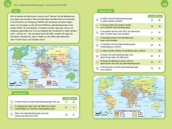 LÜK - 5./6. Klasse - Erdkunde/Geographie - Diercke - Kontinente Und Die ...