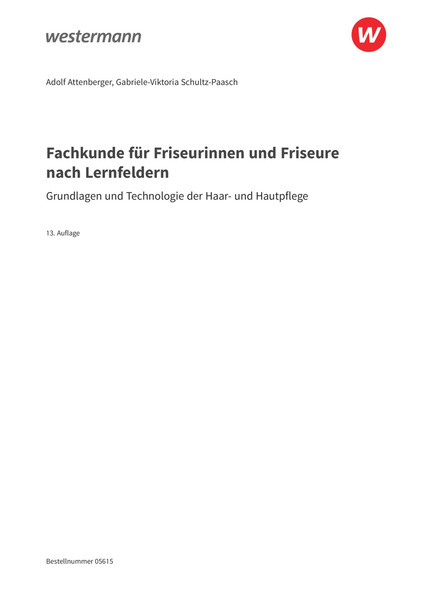 Friseurinnen und Friseure - Fachkunde nach Lernfeldern - Schulbuch - 13 ...