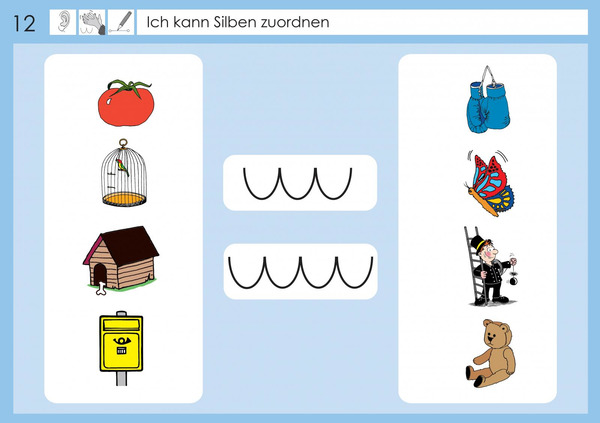 Mein Silbenheft - Ich kann Silben erkennen, lesen und schreiben
