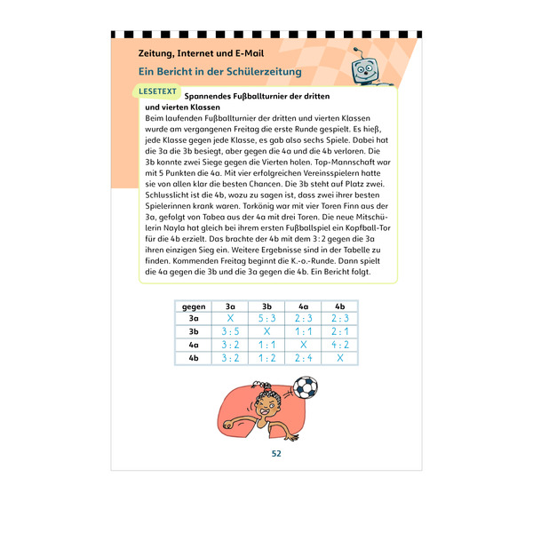 Fit in der Grundschule - 10-Minuten-Trainer - Deutsch Texte lesen und