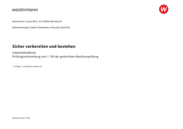 Prüfungsvorbereitung Sicher vorbereiten und bestehen - Für ...