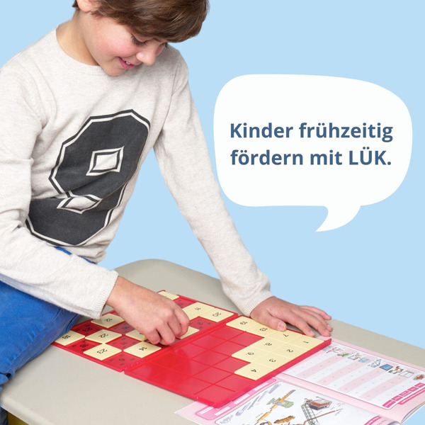 LÜK - Kontrollgerät pink mit 24 Aufgabenplättchen (kompakt) - Neuere ...