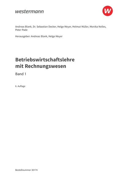 Betriebswirtschaftslehre mit Rechnungswesen für die Fachhochschulreife ...