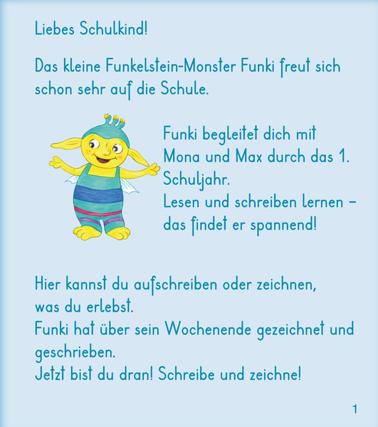 FUNKELSTEINE 1 - Funkis Tagebuch - FUNKELSTEINE 1 - Funkis Tagebuch