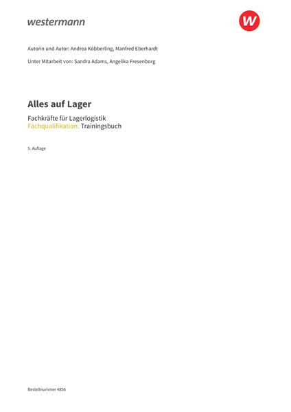 Alles Auf Lager Trainingsbuch 1 Lösungen Pdf Alles auf Lager - Fachqualifikation - Trainingsbuch - 5. Auflage 2025