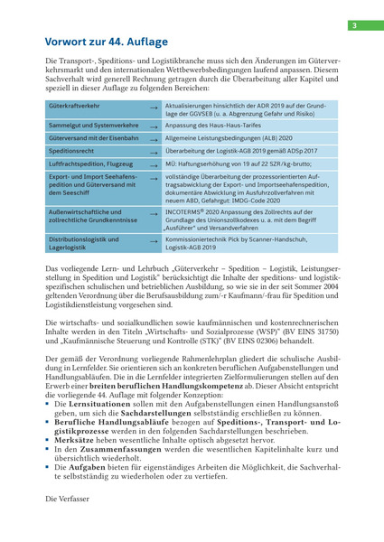 Guterverkehr Spedition Logistik Leistungserstellung In Spedition Und Logistik Schulerband 44 Auflage 2020 Verlage Der Westermann Gruppe