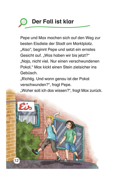 Der verschwundene Siegerpokal 3. Klasse Detektivgeschichten