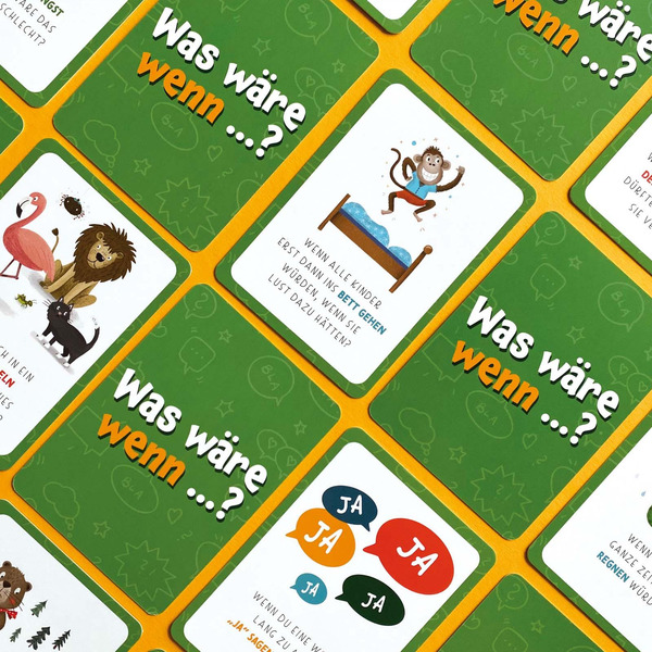 Was wäre wenn? - Kartenspiel mit Gedankenreisen für Kinder - Denken
