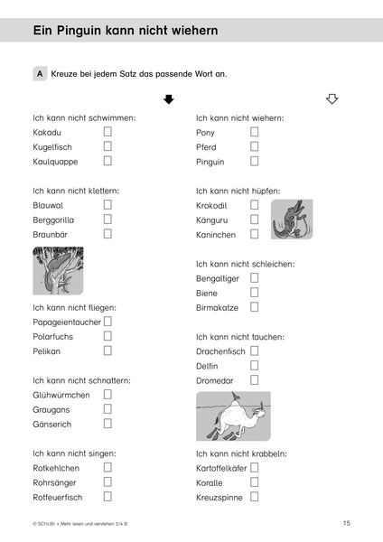 Mehr... Lesen Und Verstehen 3/4 Band B - Aufgaben Für Das Leseverstehen ...