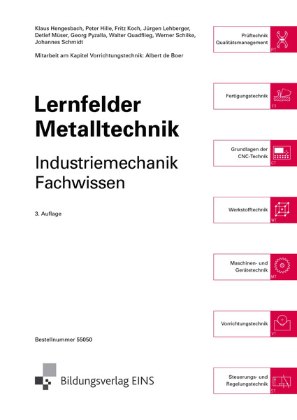 Lernfelder Metalltechnik - Industriemechanik Fachwissen - Schulbuch - 3 ...