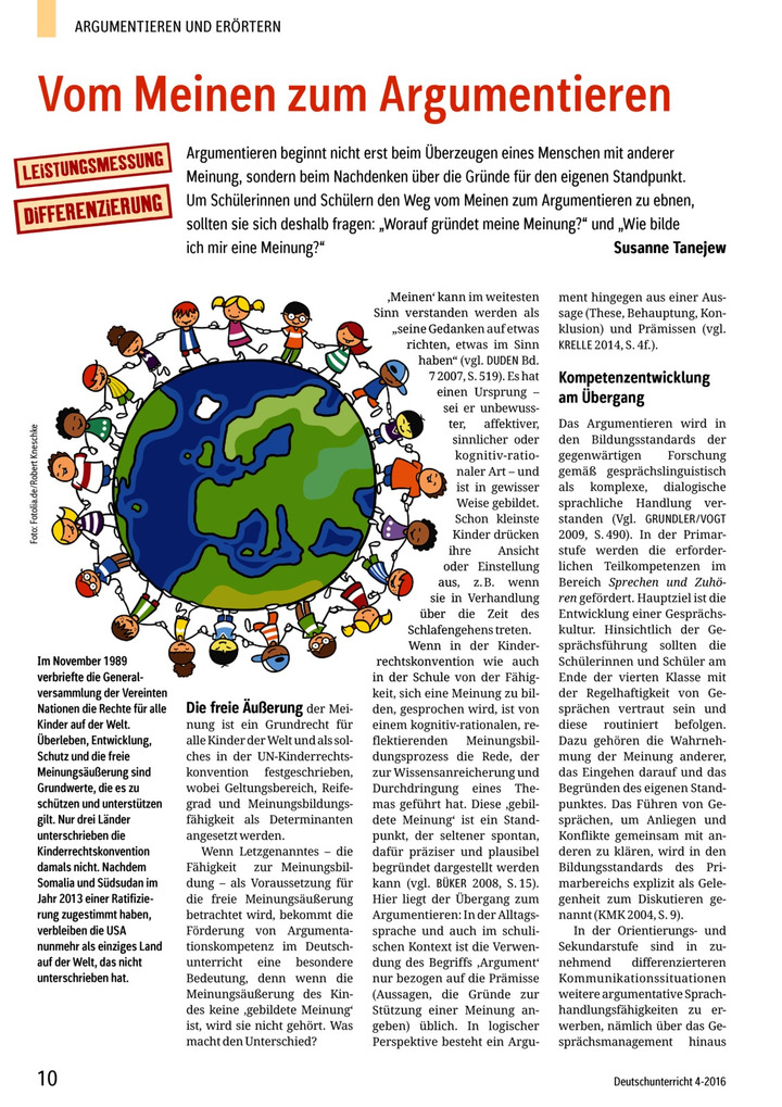 Argumentieren Klasse 6 übungen Mit Lösungen Vom Meinen zum Argumentieren: Westermann Verlag