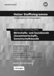Holzer Stofftelegramme Baden-Württemberg – Wirtschafts- und Sozialkunde (Gesamtwirtschaft), Gemeinschaftskunde