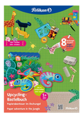 Upcycling Bastelbuch Dschungel - Basteln, 3D-Projekte, Sticker und mehr für 5- bis 7-jährige Kinder