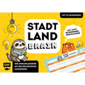 Stadt, Land, Brain – Der Spieleklassiker mit den beliebtesten Kategorien - Der ultimative Stadt, Land, Fluss-Spieleblock mit 52 Kategorien und Anti-Schummel-Drehscheibe – von 8-99 Jahren
