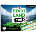 Stadt, Land, Tor – Der Spieleklassiker für alle Fußball-Fans - Der ultimative Stadt, Land, Fluss-Spieleblock mit 26 Kategorien aus der Welt des Fußballs – von 8 bis 99 Jahren