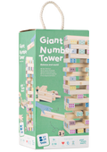 Giant Number Tower / Riesen Zahlenspiel-Turm - Würfle klug – halte den Turm im Gleichgewicht!