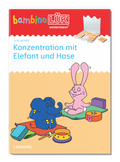 bambinoLÜK - Kindergarten/Vorschule - Konzentration mit Elefant und Hase