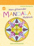 Mein glitzernder Mandala-Malblock. Ruhe und Kreativität