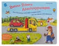 Benno Bibers Abschleppwagen. Das Fahrzeug wird jetzt weggebracht, das hat Benno gut gemacht