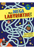 Mein Mega-Labyrinthe-Buch - Über 60 x Rätseln, Suchen und Finden!
